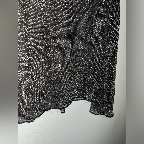 Victoria's Secret Sheer Shimmer Mesh Long Sleeve M/L - Picture 11 of 11